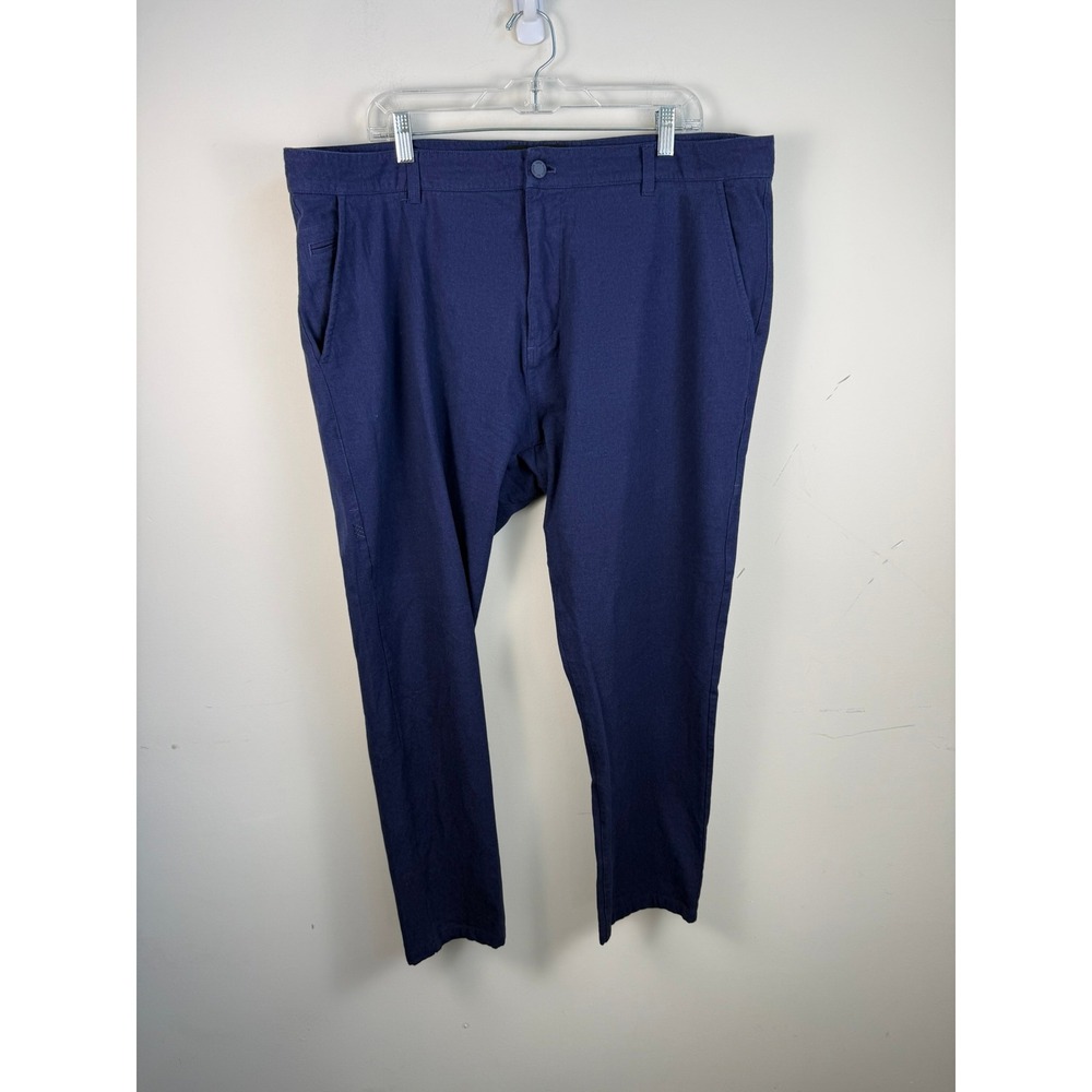 Rhone Nano Projects Mens Navy Blue Performance Pants Trousers 100774 Size 40/40